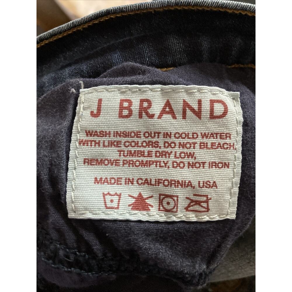 J Brand Super Skinny Jeans Womens Size 29 Dark Wash Blue Denim Stretch USA - Picture 8 of 16